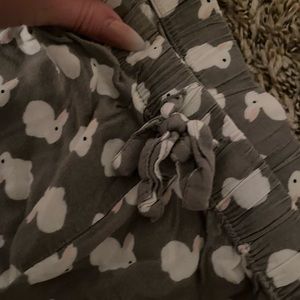 Bunny pajama pants